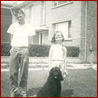 Photo of Cherie, Rod, and a Poodle
